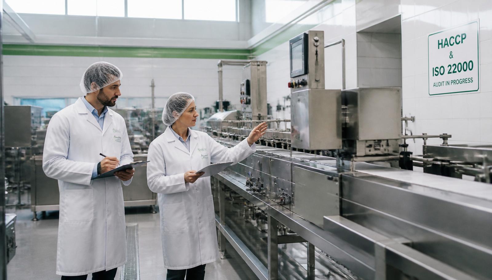 HACCP + ISO 22000 rollout across 6 processing facilities